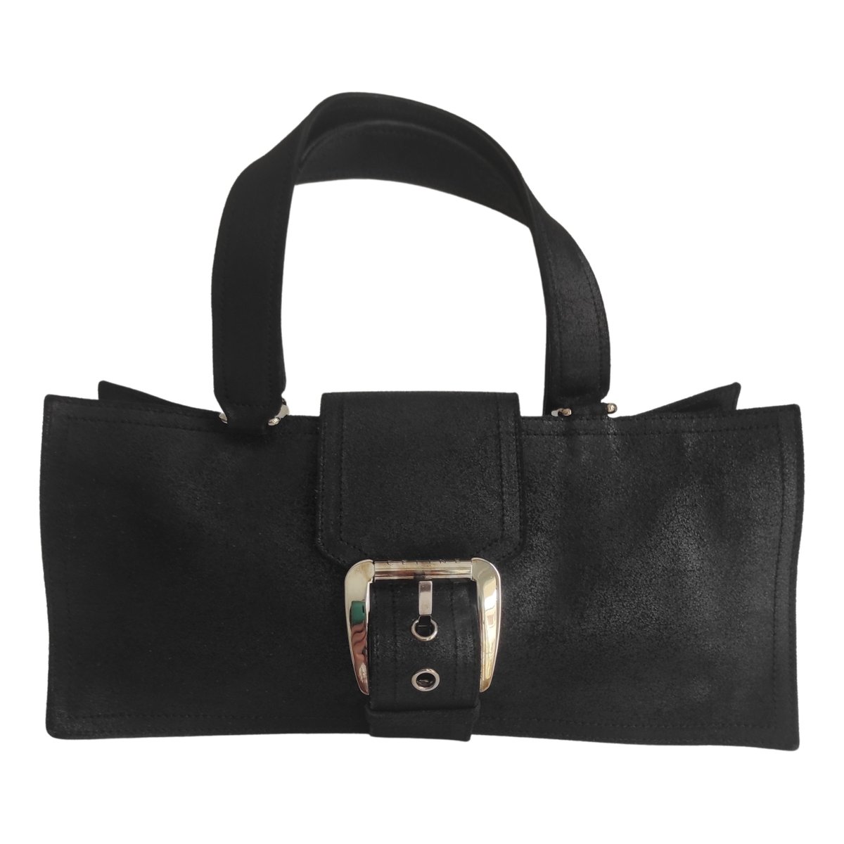 Edge leather handbag
