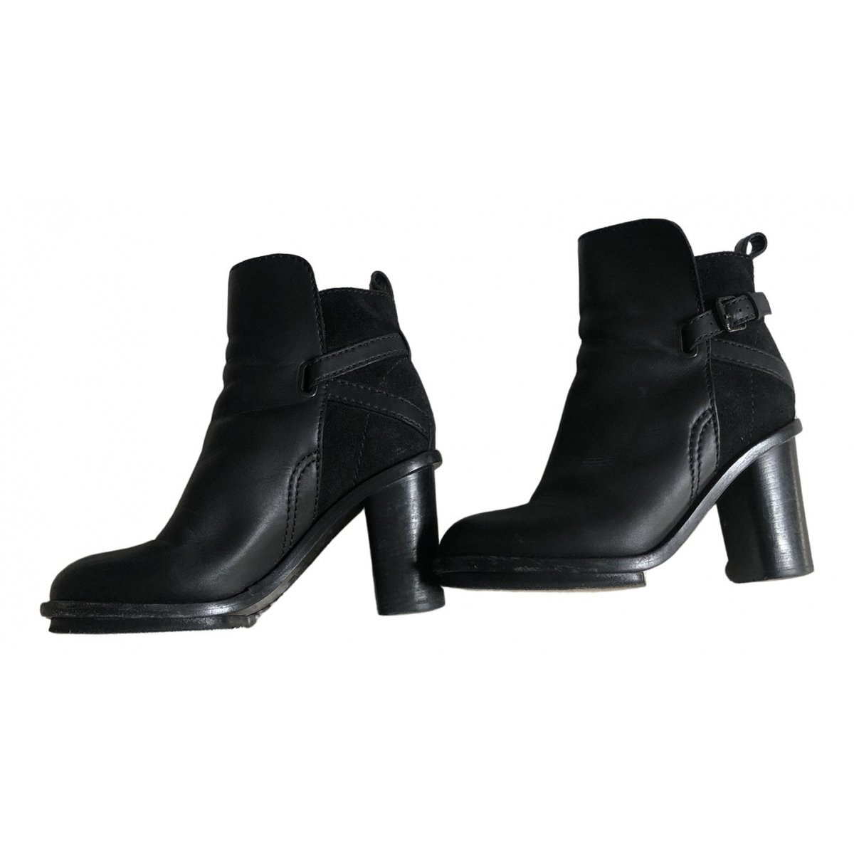 Cypress leather ankle boots