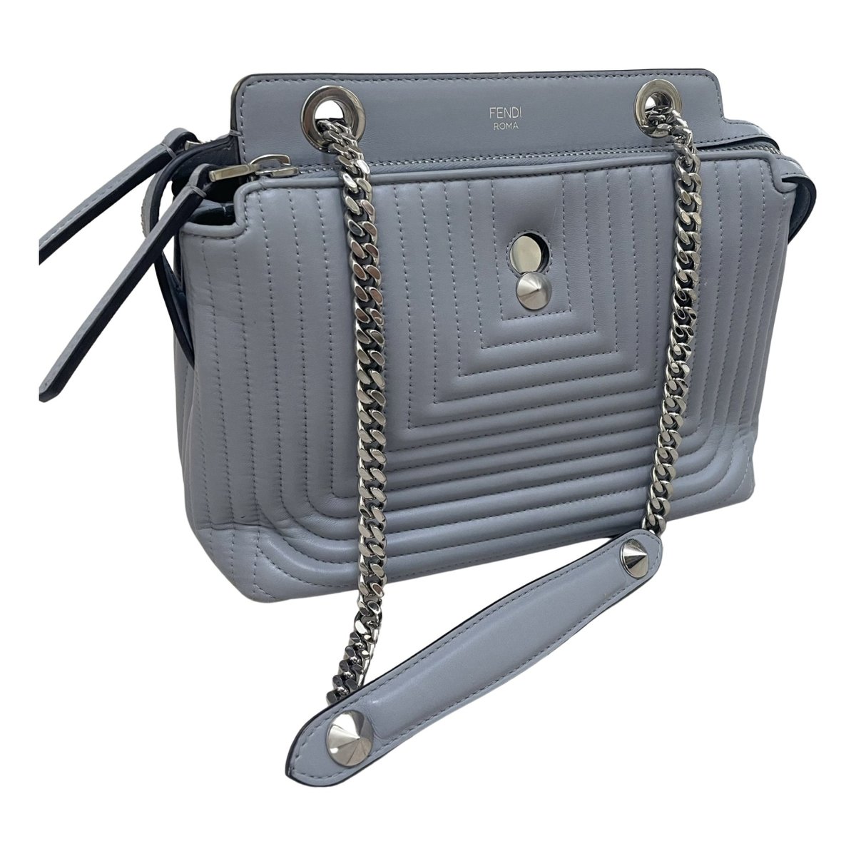 Dot Com leather handbag