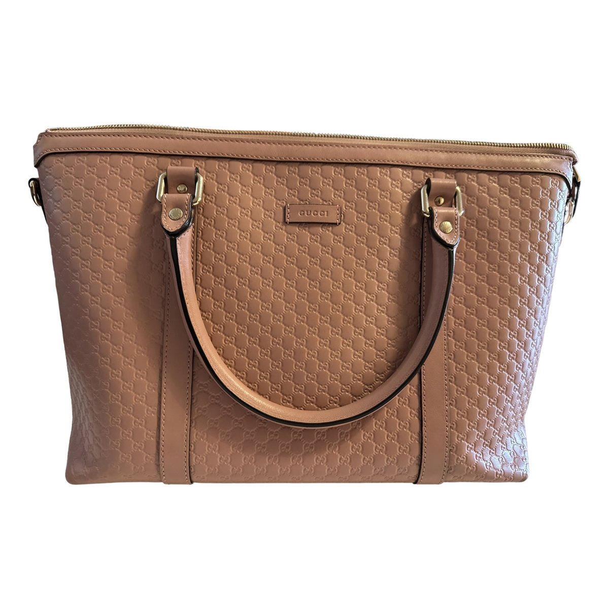 Dôme leather handbag