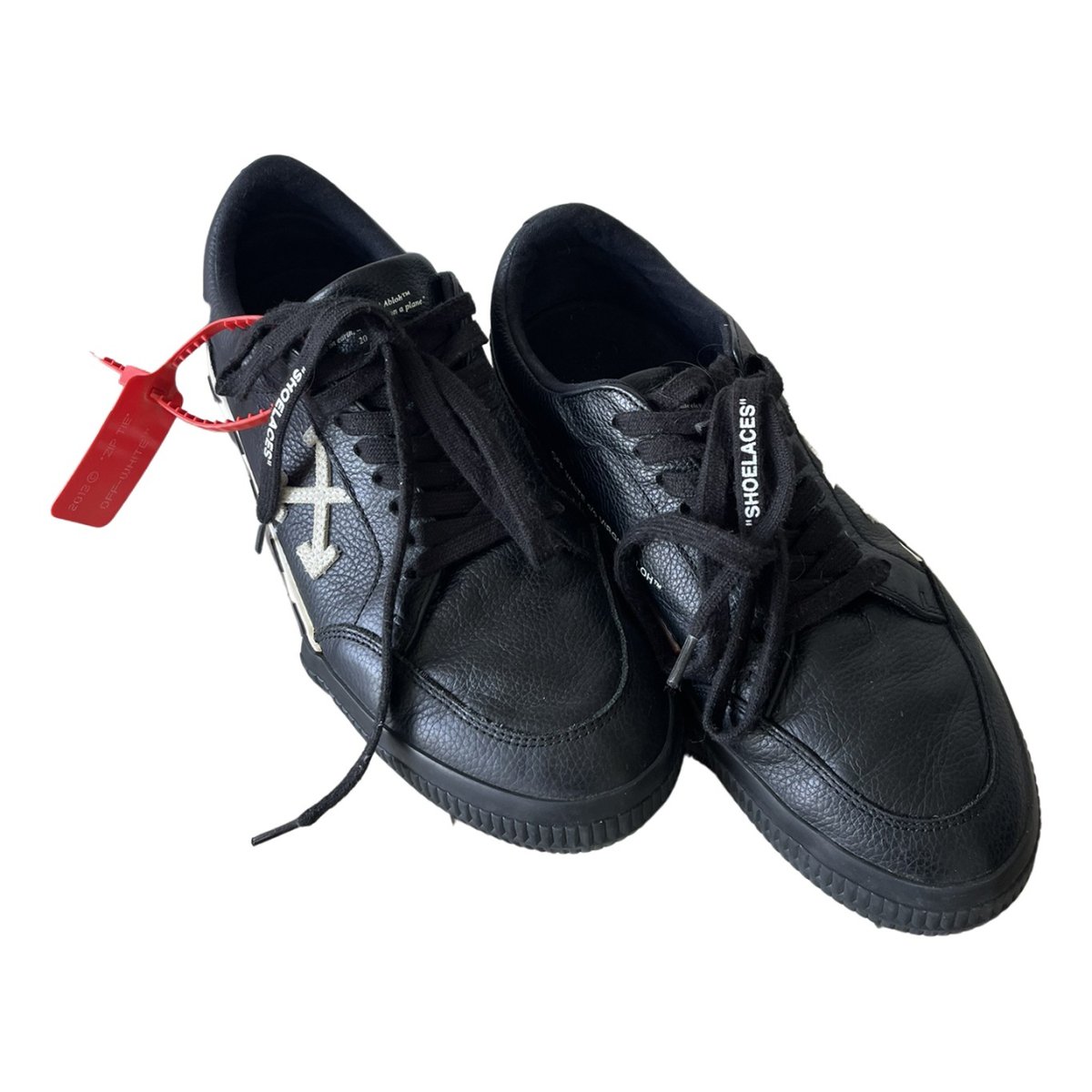 Vulc leather trainers