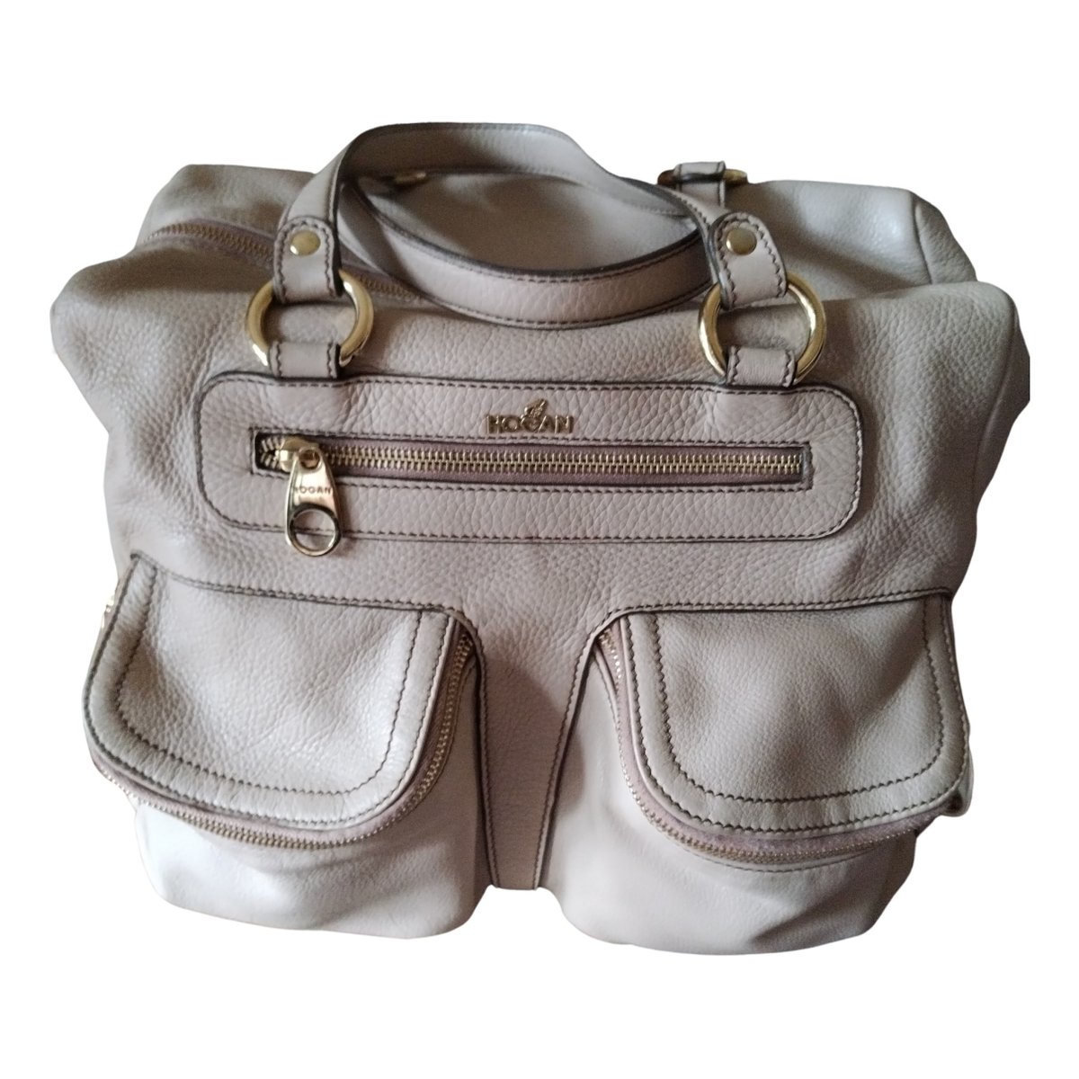 Leather handbag