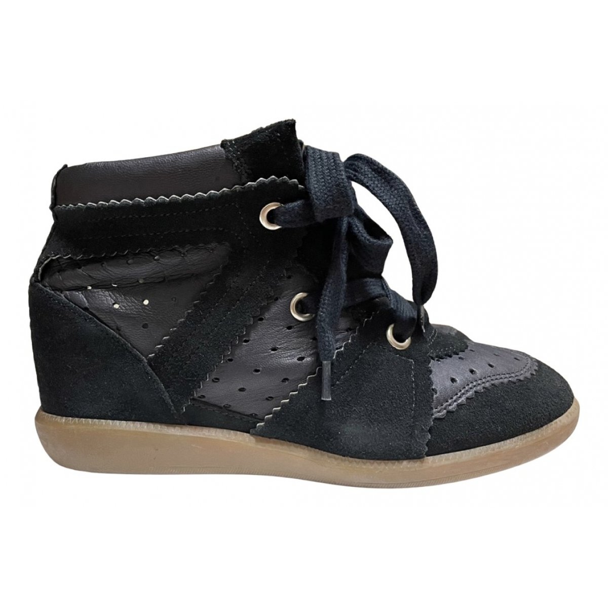 Bobby leather trainers