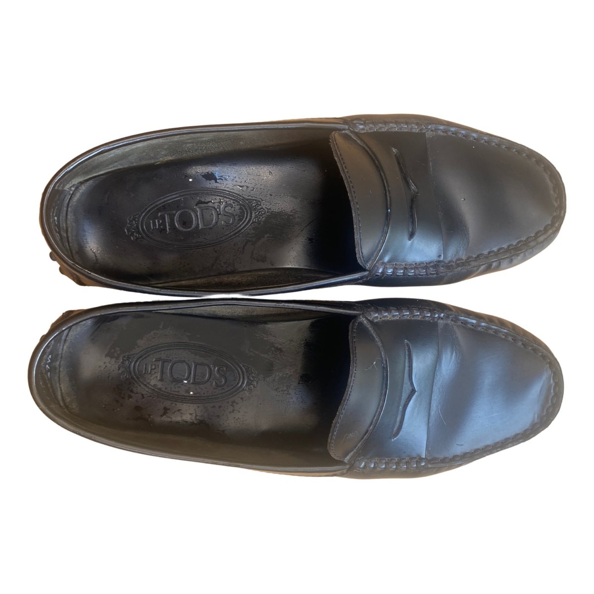 Gommino leather flats