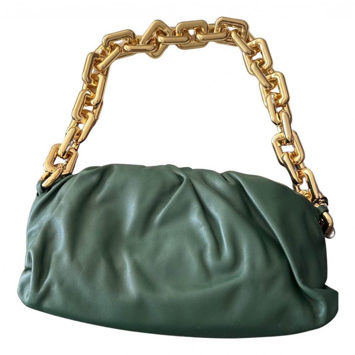 Pouch leather handbag