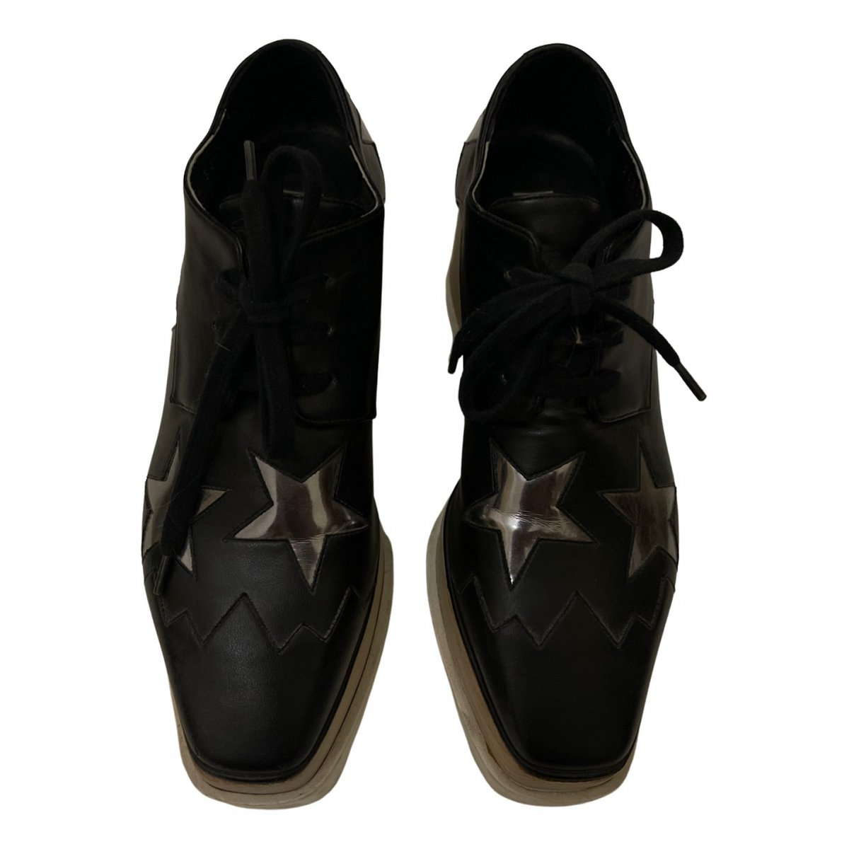 Elyse vegan leather lace ups