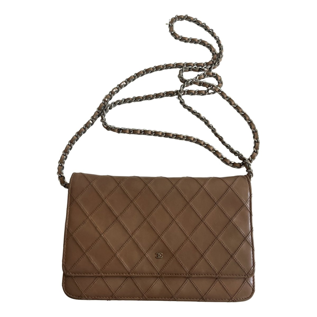 Trendy CC Wallet on Chain leather crossbody bag