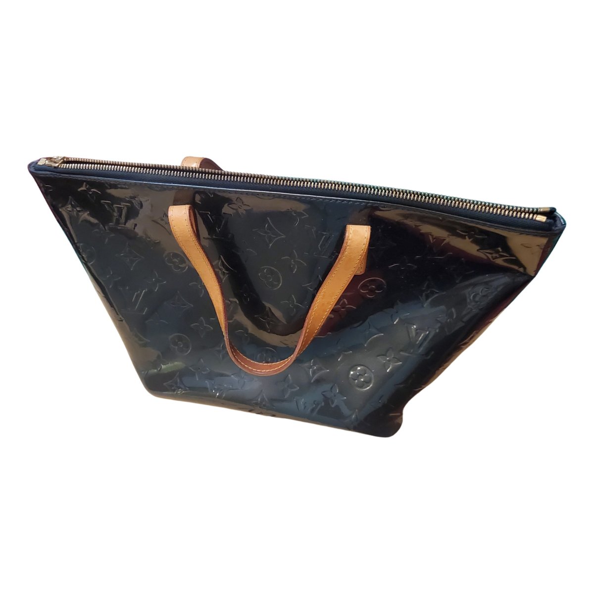 Bellevue patent leather handbag