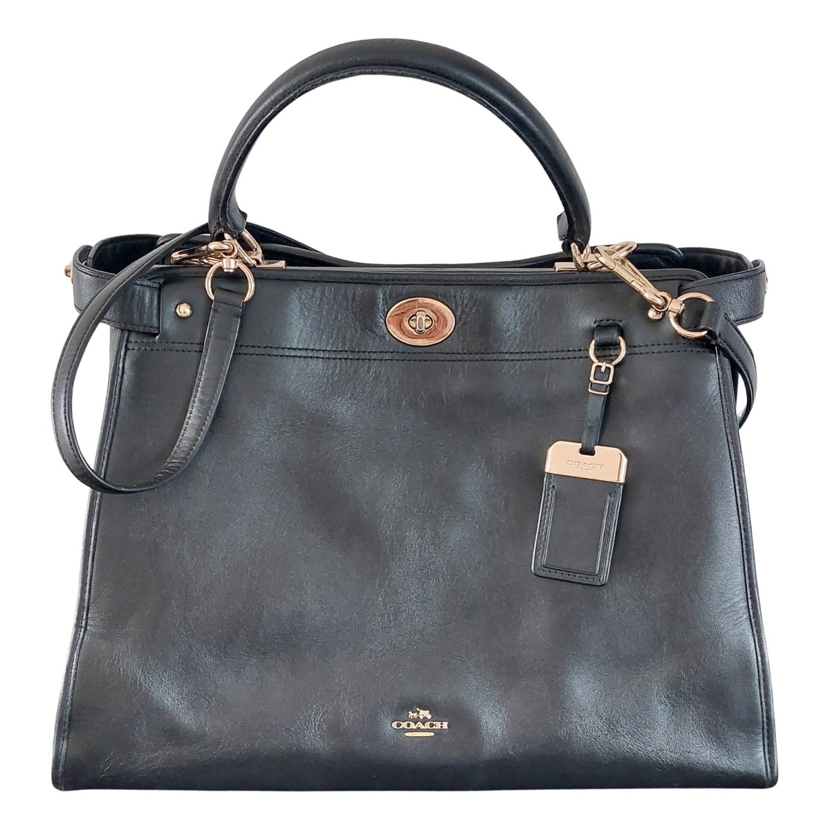 Gramercy Satchel leather handbag