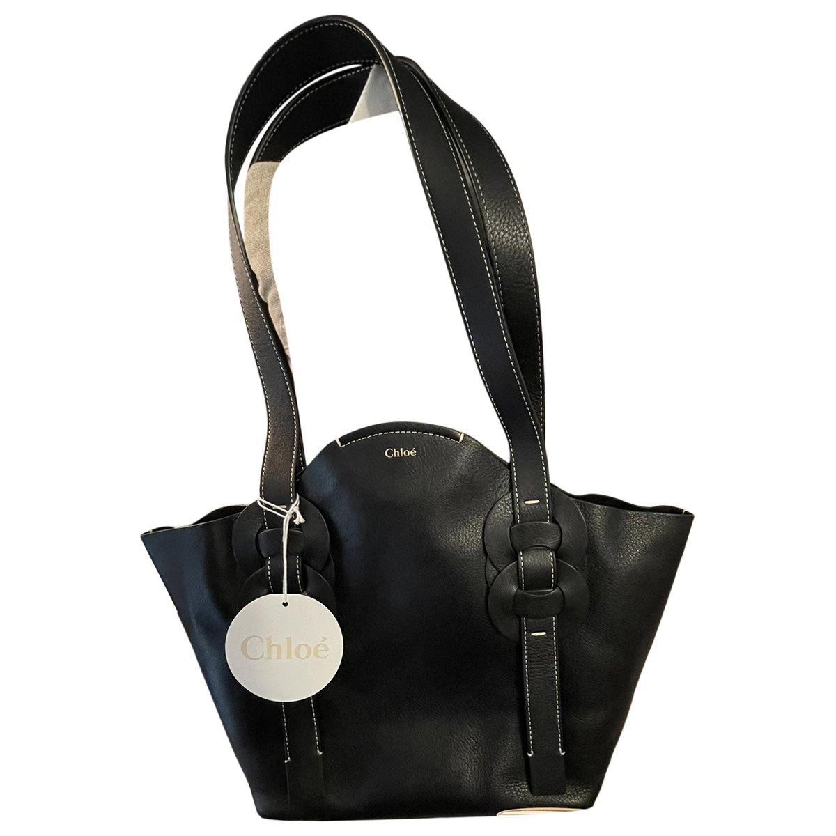 Darryl leather tote