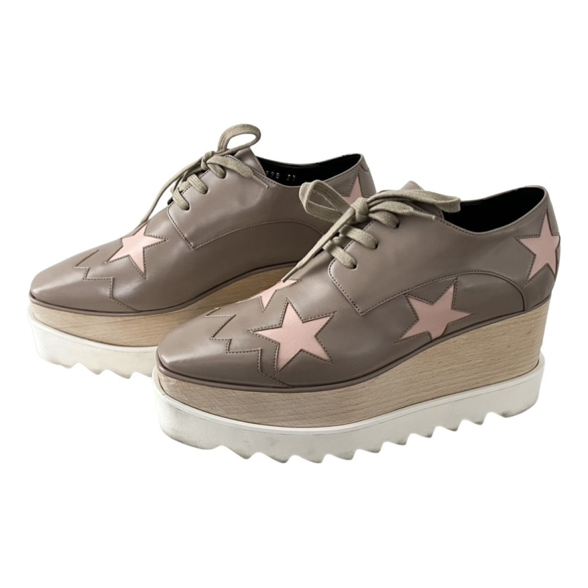 Elyse vegan leather lace ups