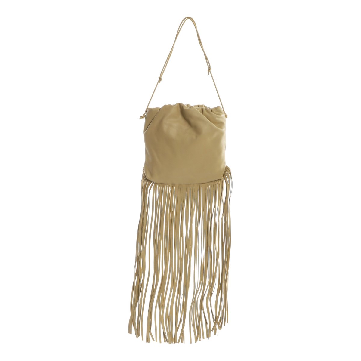 Fringe Pouch leather handbag