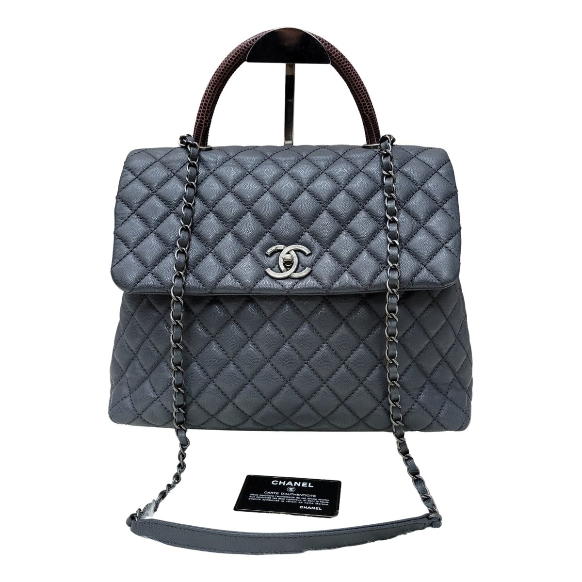 Coco Handle leather handbag