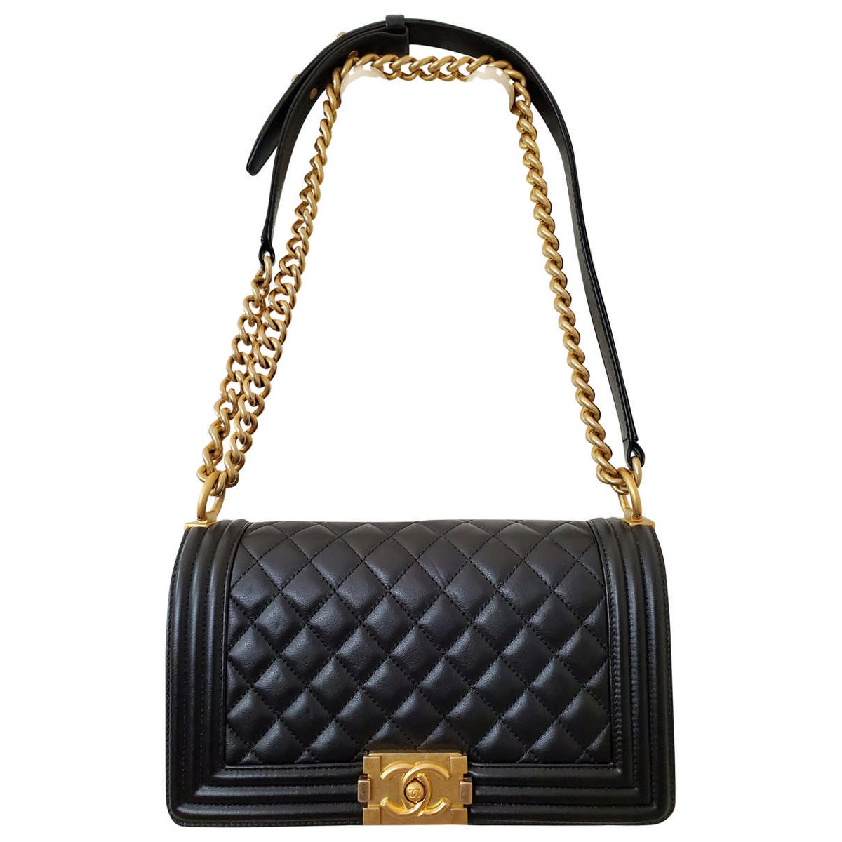 Boy leather crossbody bag