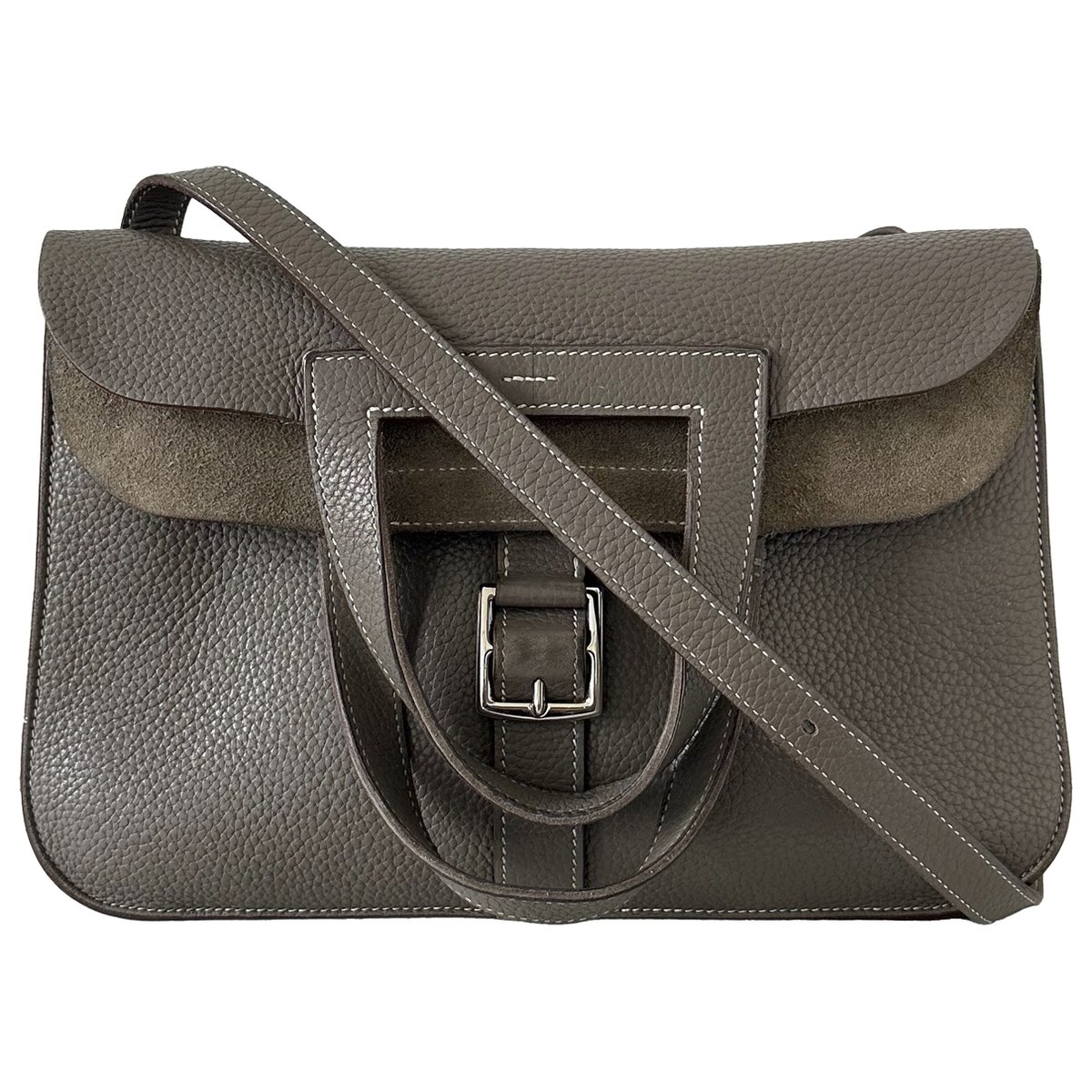Halzan leather handbag