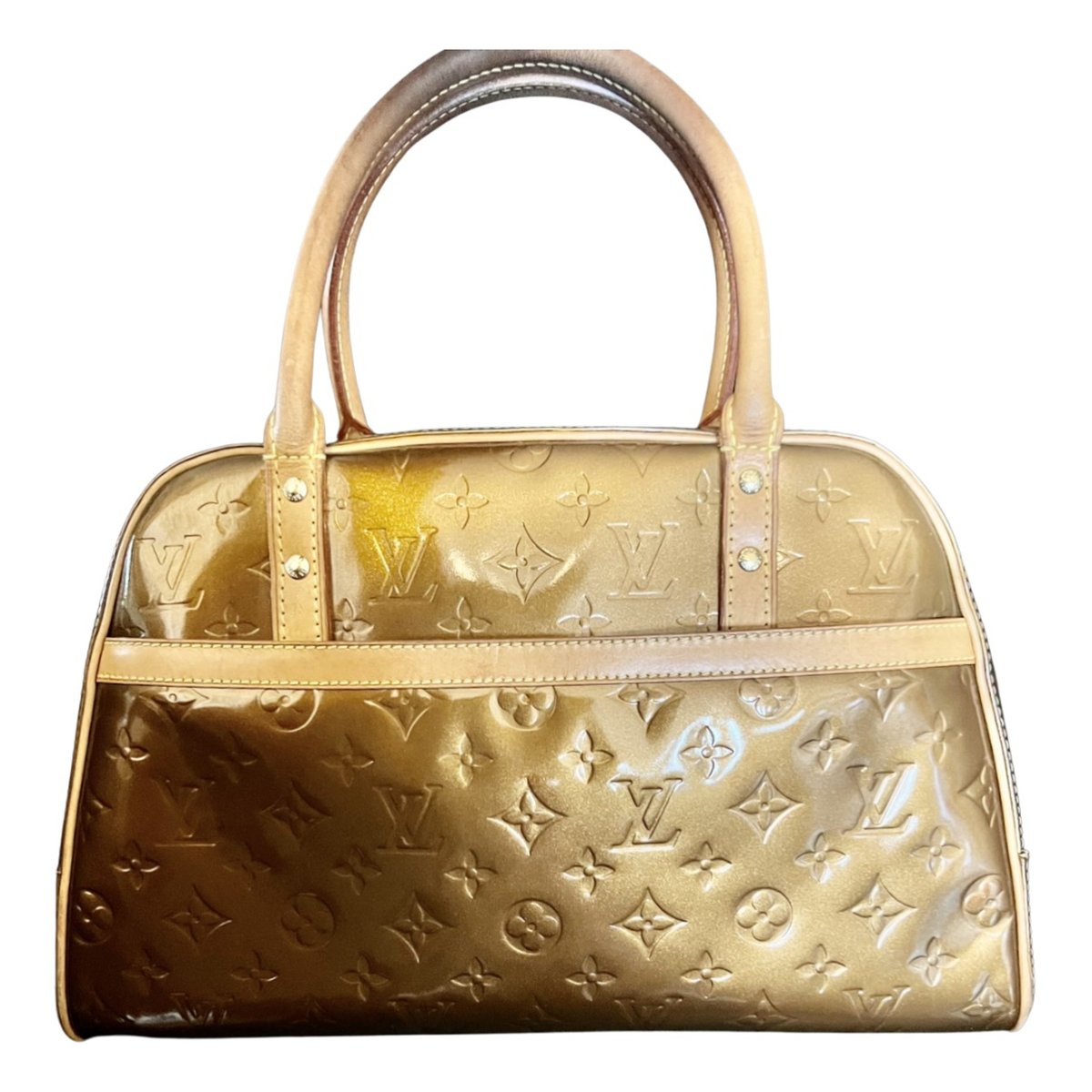 Tompkins Square patent leather handbag