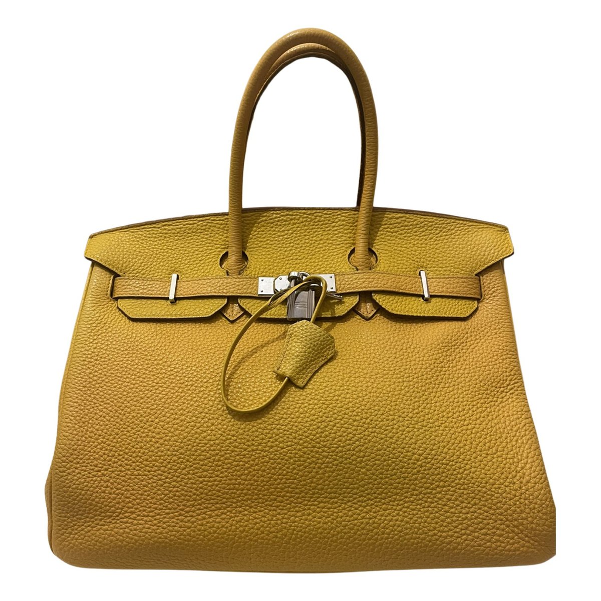 Birkin 35 leather handbag