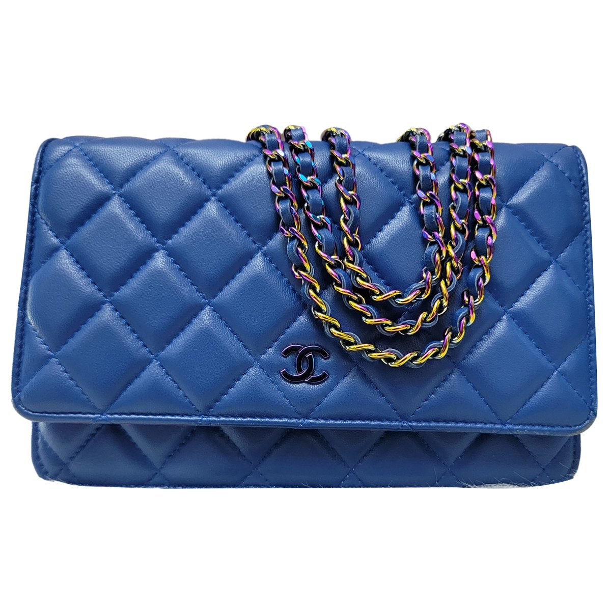 Wallet On Chain Timeless/Classique leather crossbody bag