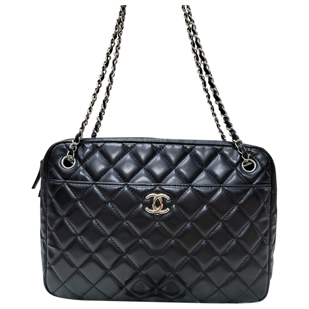 Wallet On Chain Timeless/Classique leather handbag