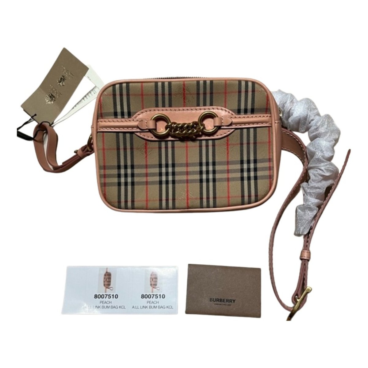 The Link linen handbag