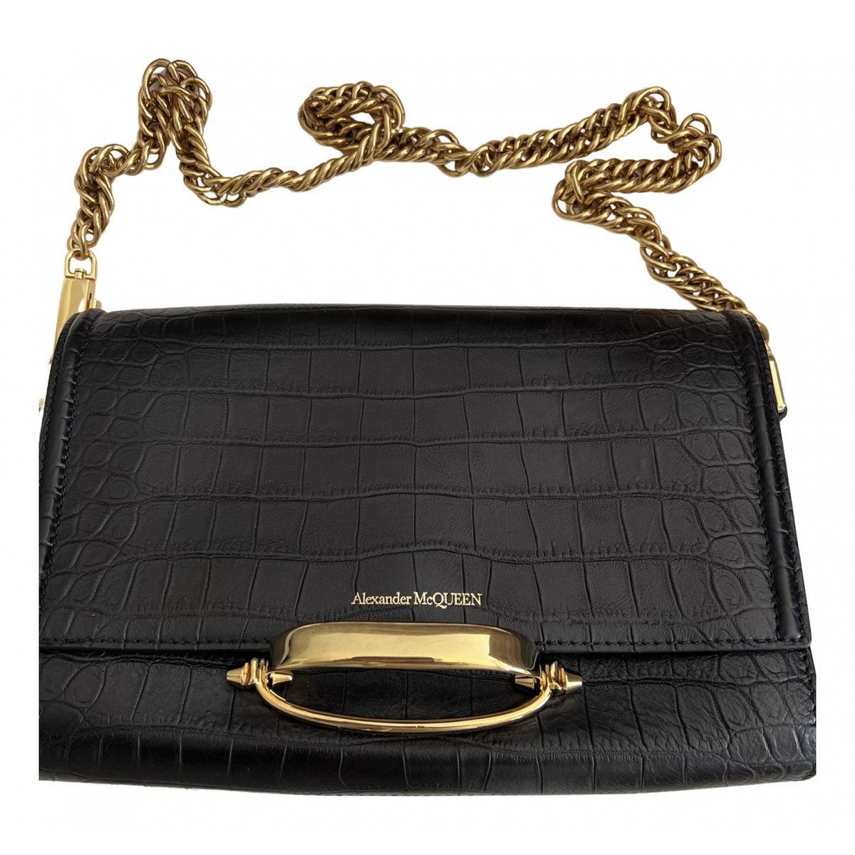 Leather handbag