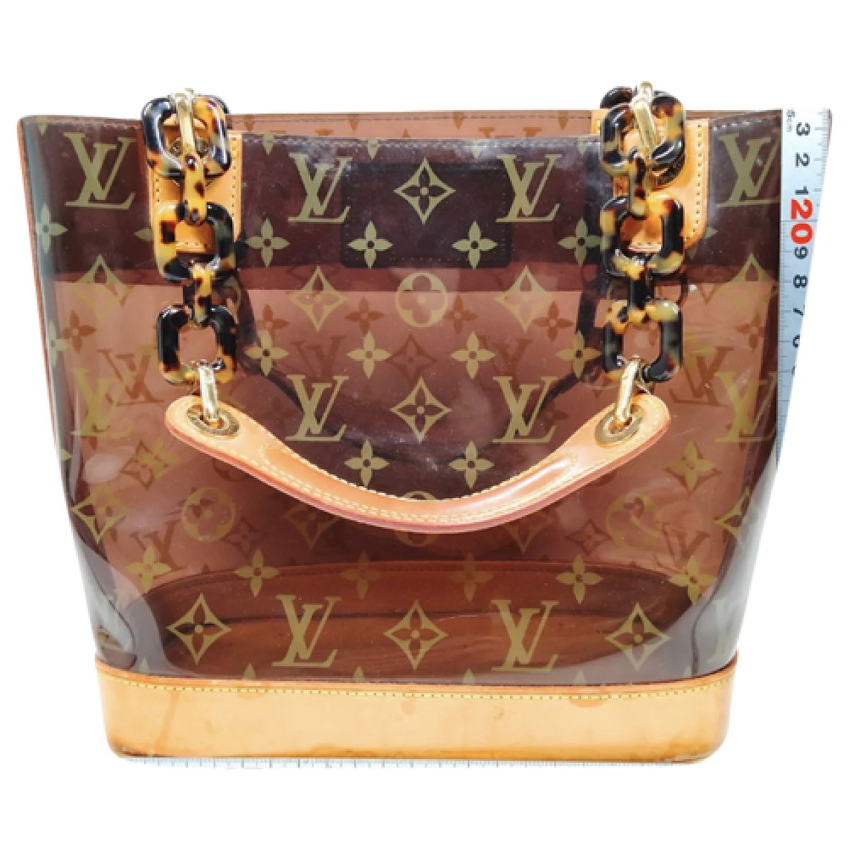 Ambre vinyl handbag