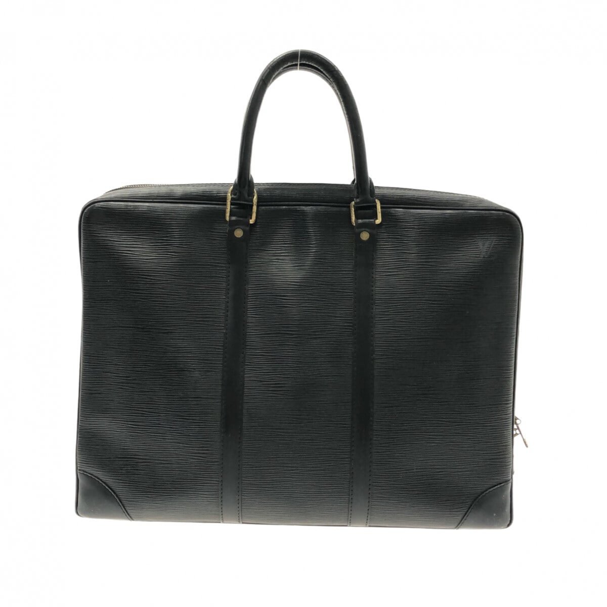 Porte Documents Voyage leather handbag