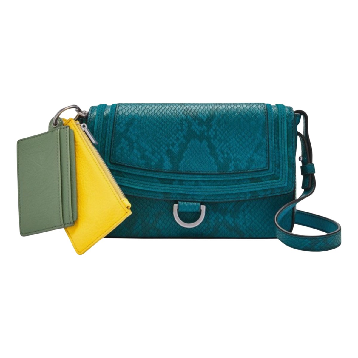 Leather crossbody bag