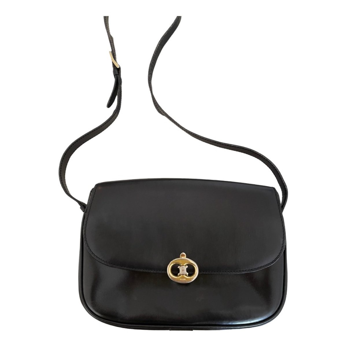 Triomphe Maillon Chain leather crossbody bag