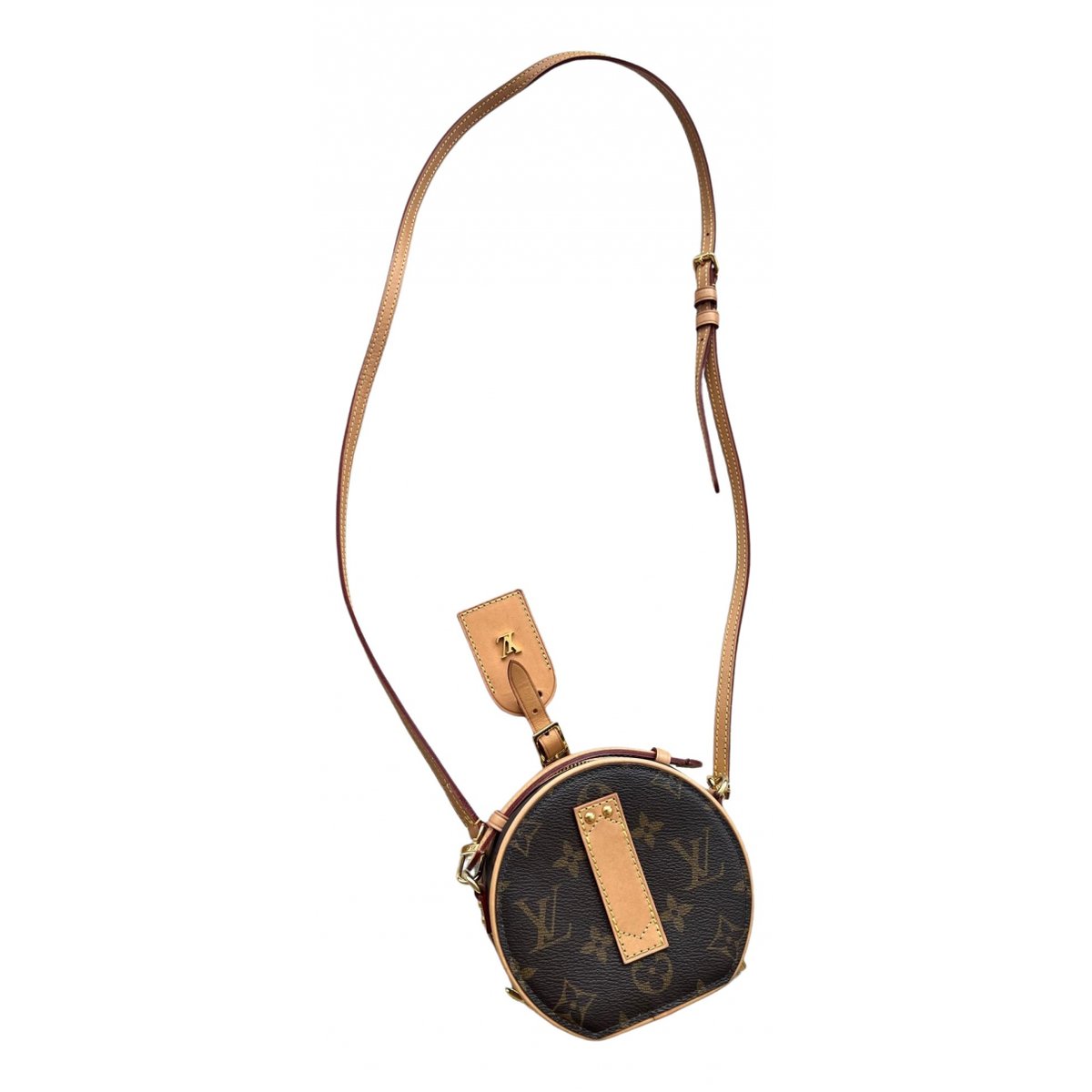 Boîte chapeau souple leather handbag