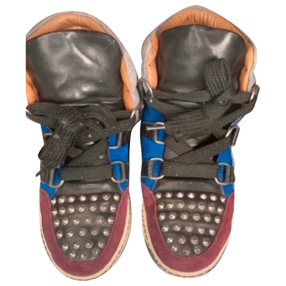 Albatorock leather trainers