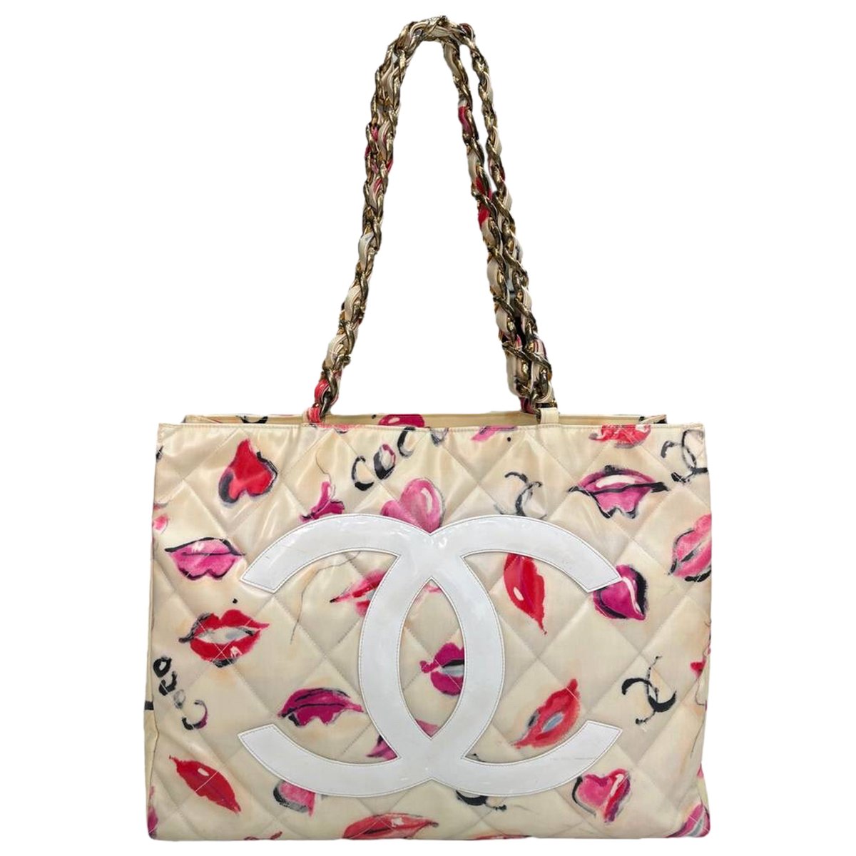 Vintage CC Chain tote