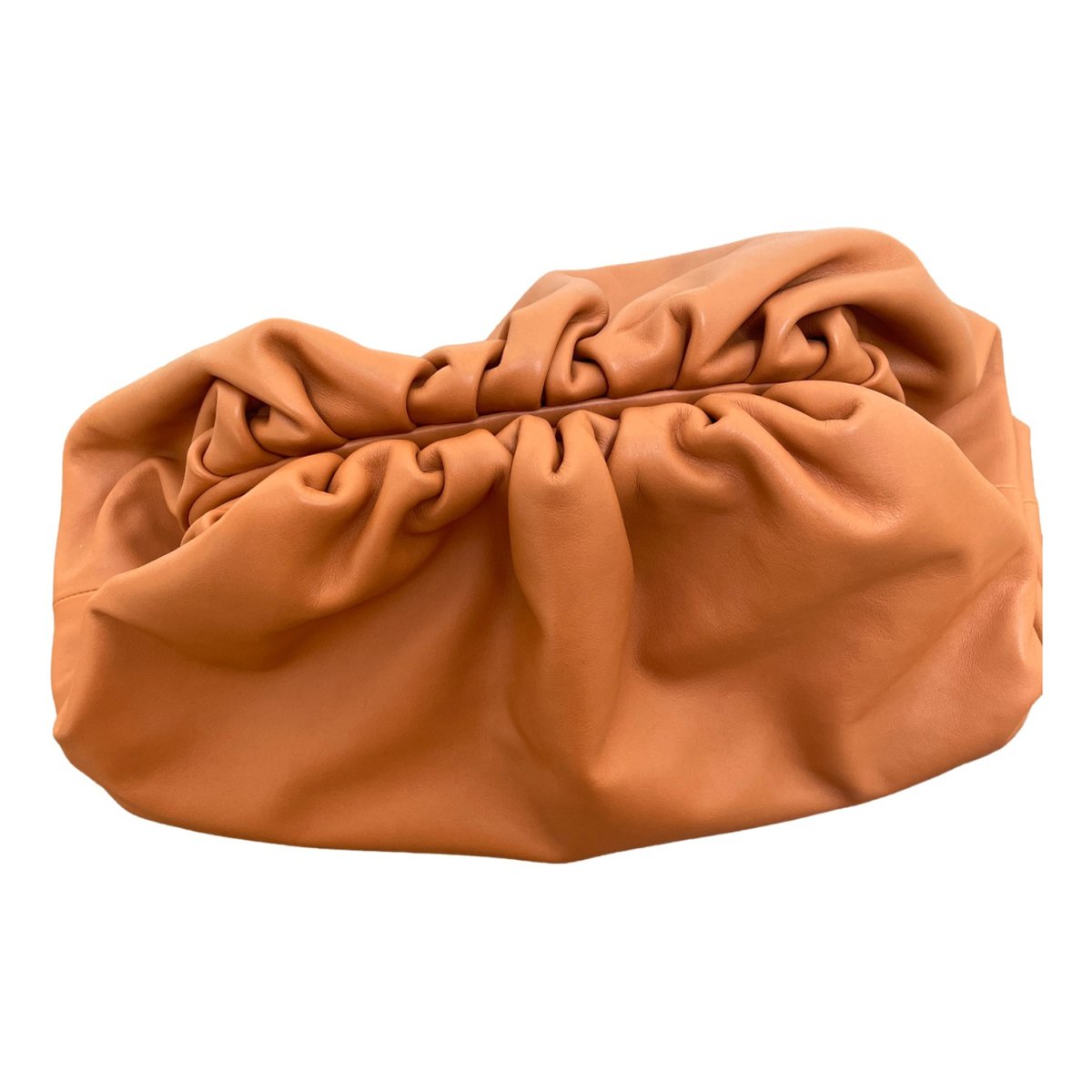 Pouch leather clutch bag