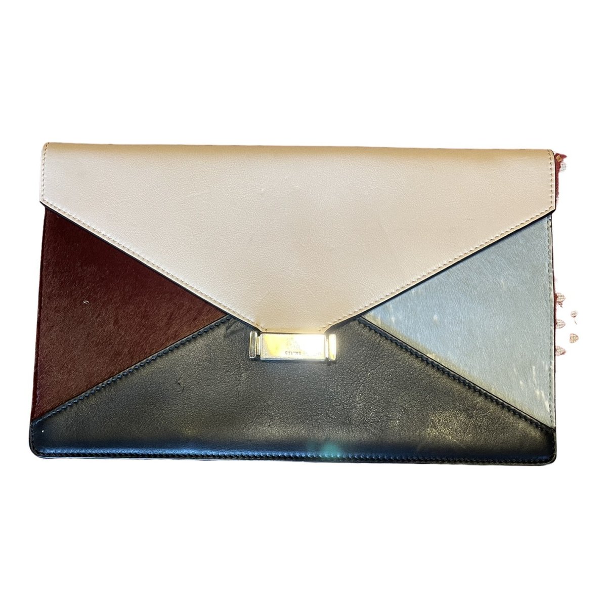 Diamond Clutch pony-style calfskin clutch bag