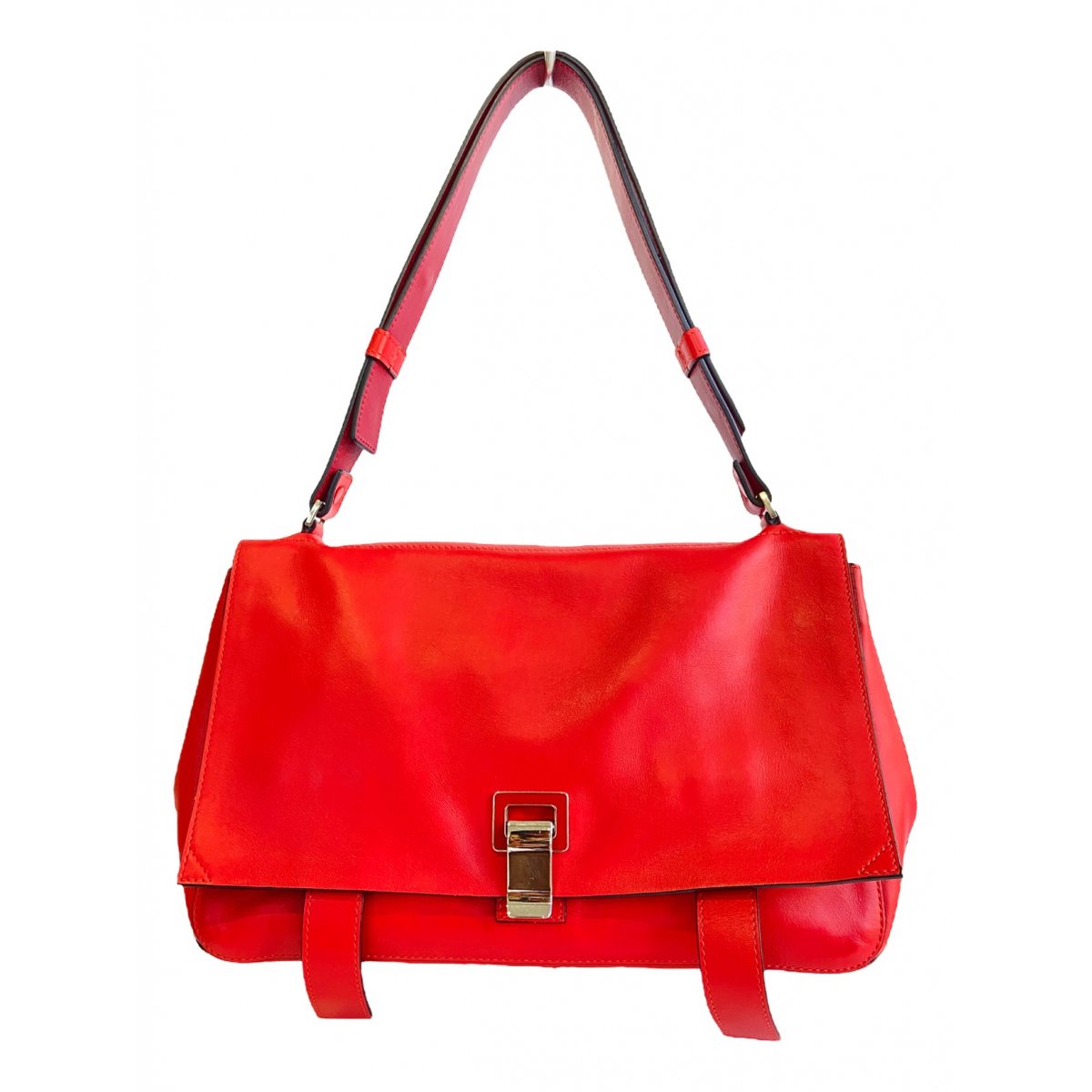 Lunch leather handbag