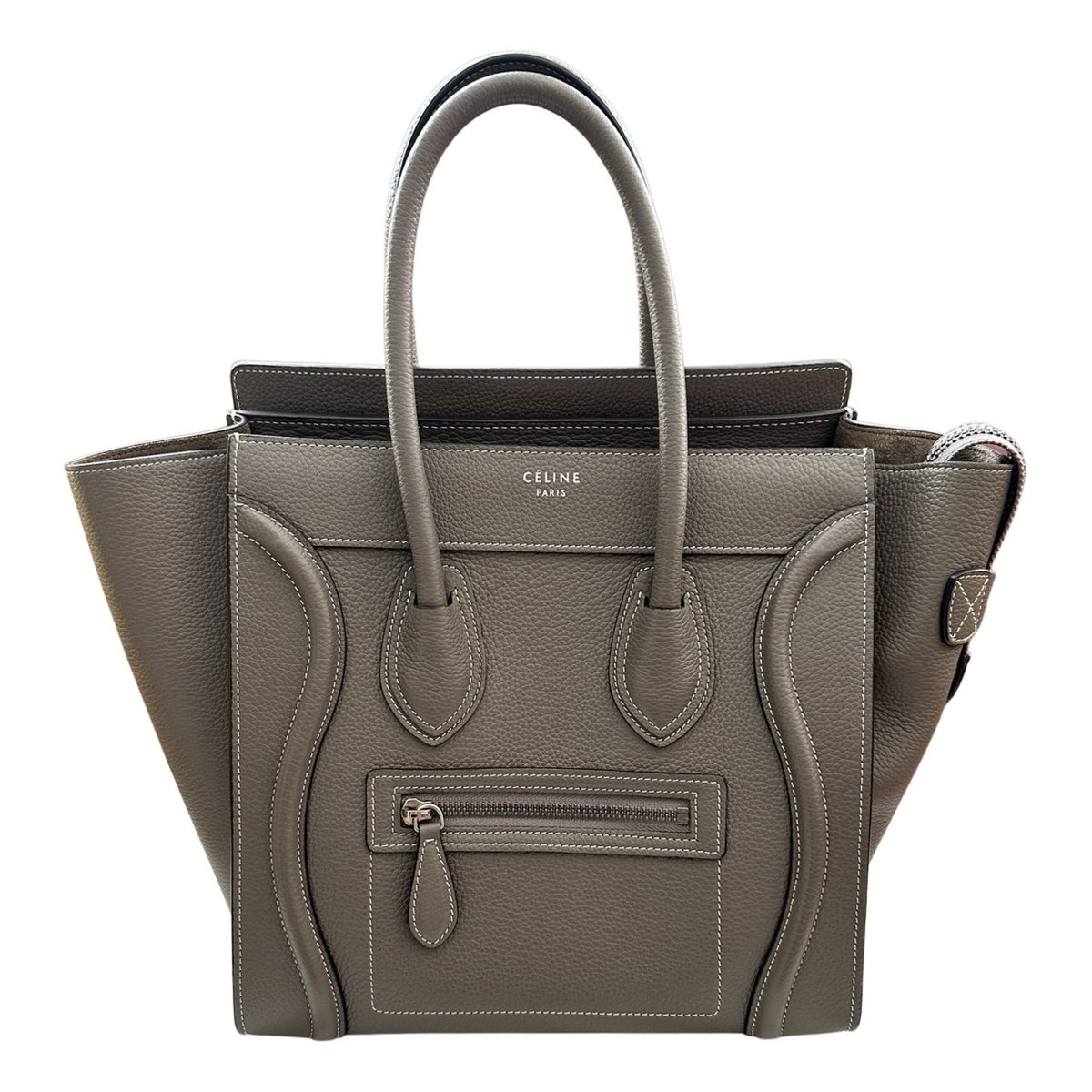 Luggage leather handbag