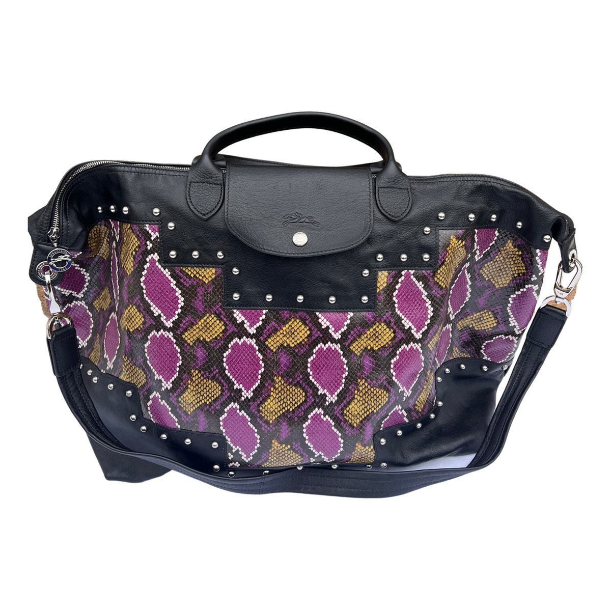 Pliage leather handbag