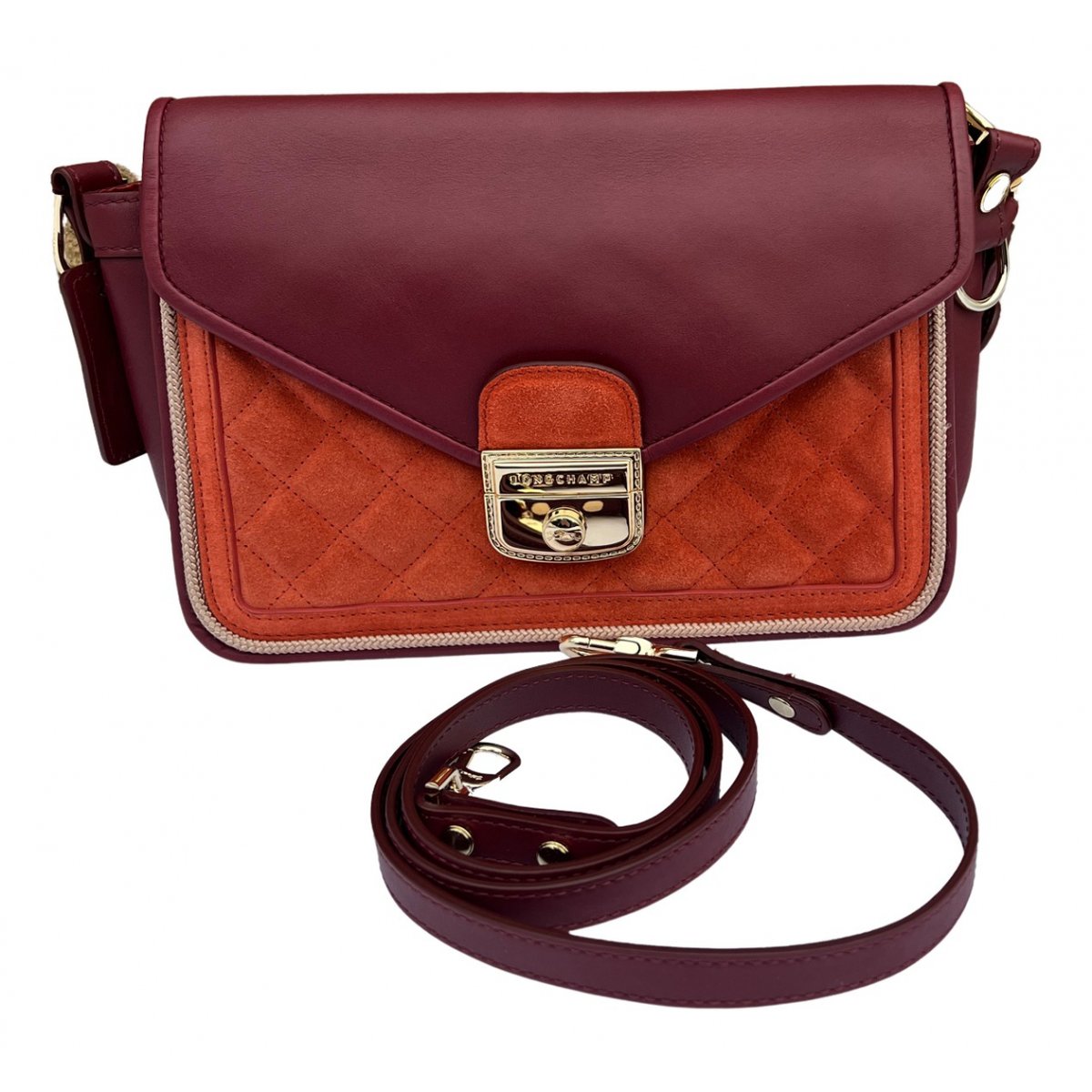 Mademoiselle leather crossbody bag