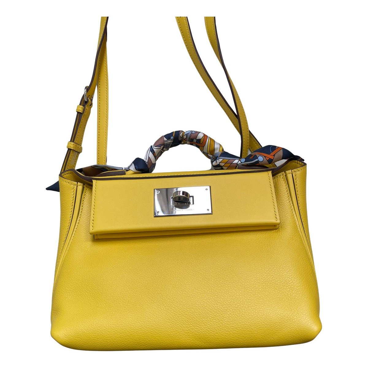 24/24 leather handbag
