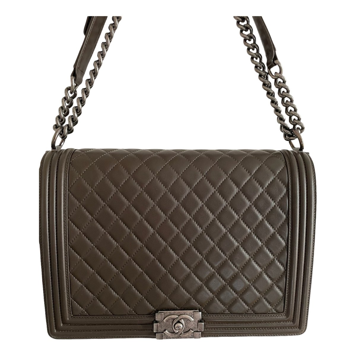 Boy leather crossbody bag