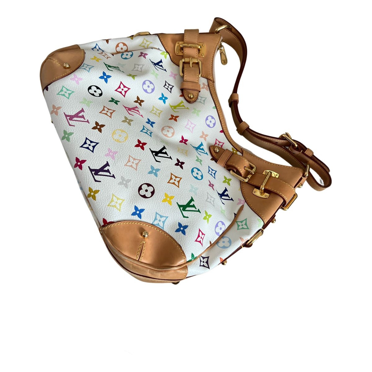 Greta leather handbag