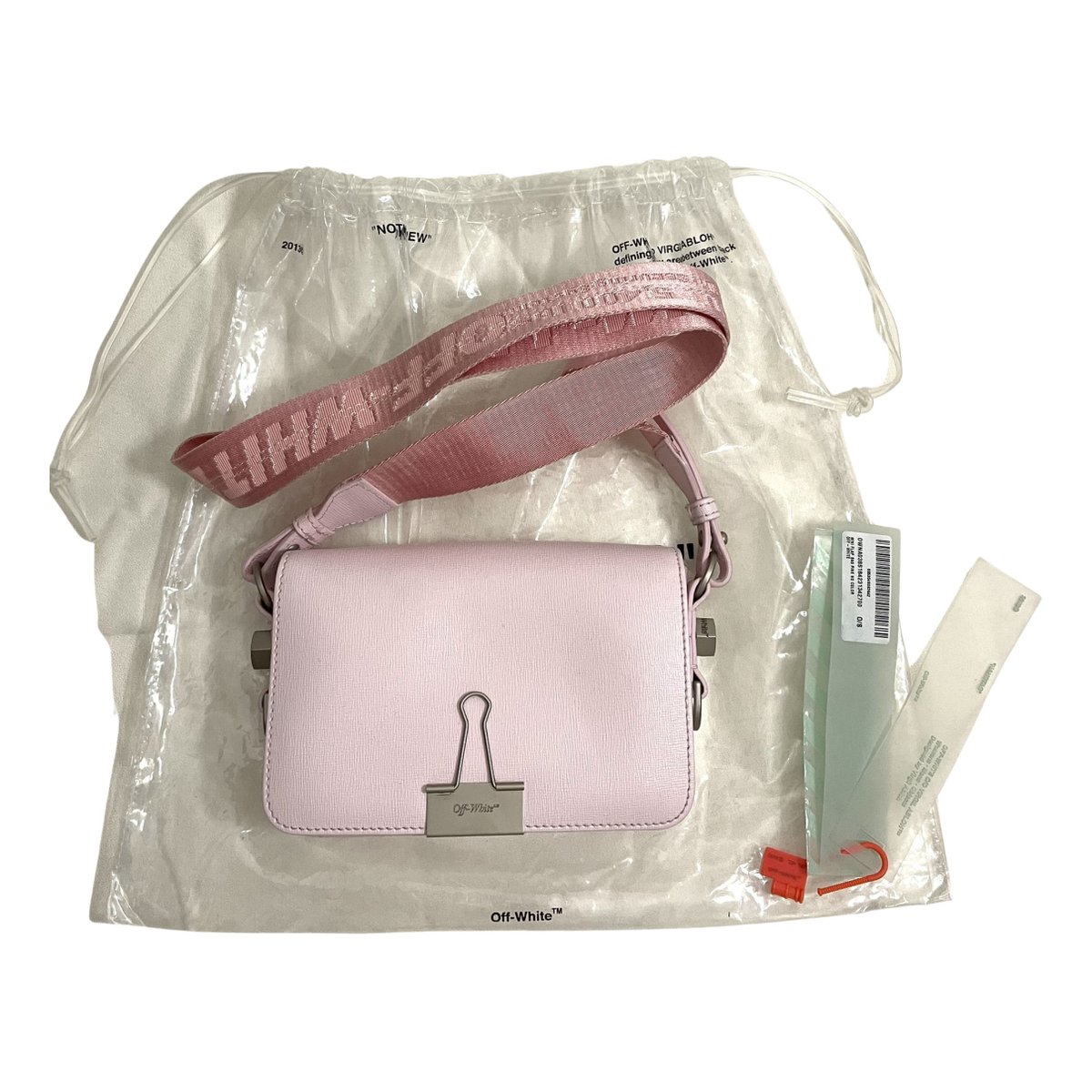 Sculpture leather crossbody bag