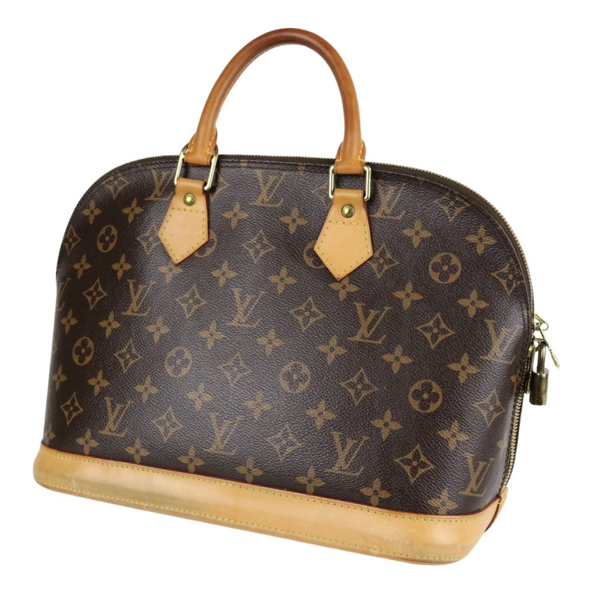 Alma leather handbag