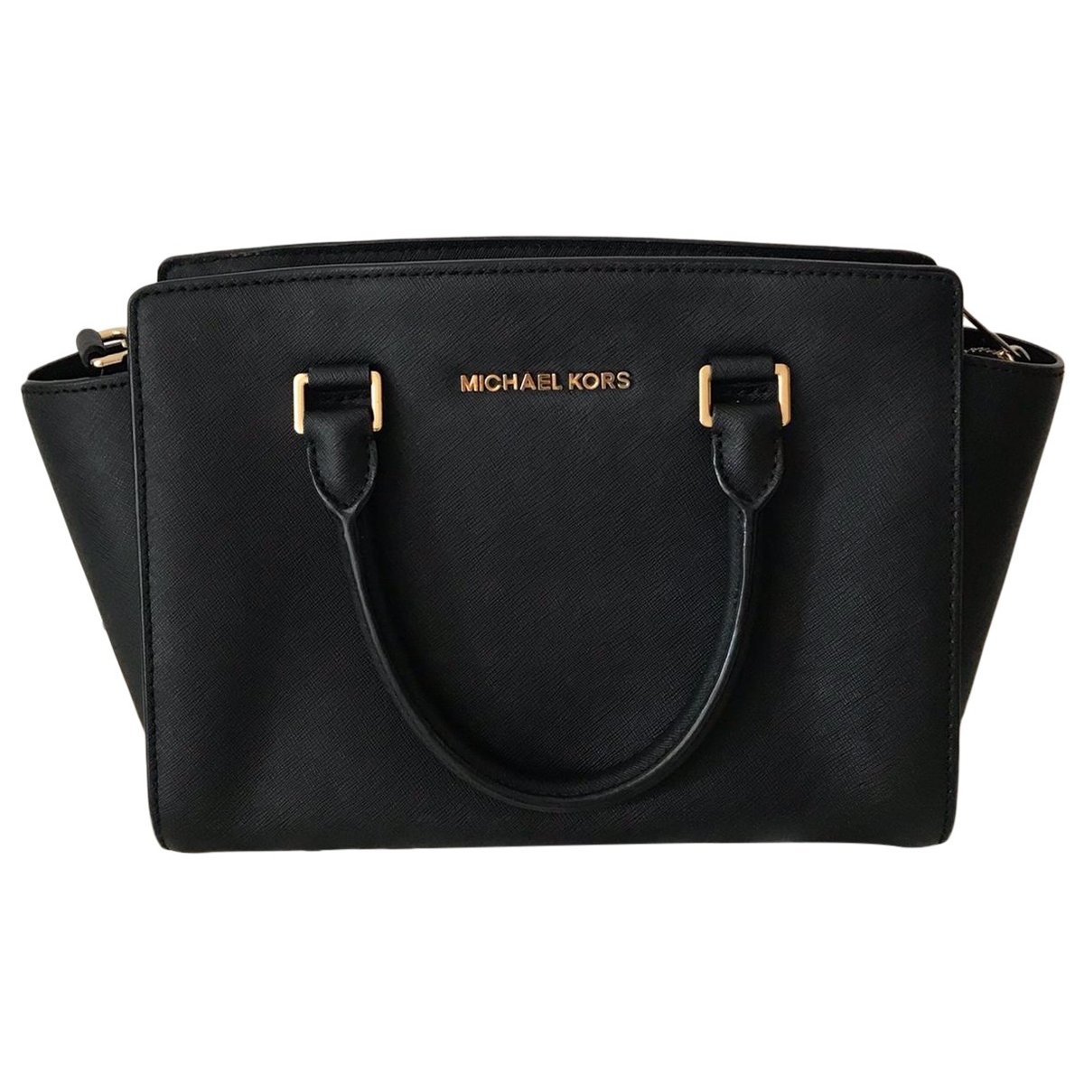Selma leather handbag