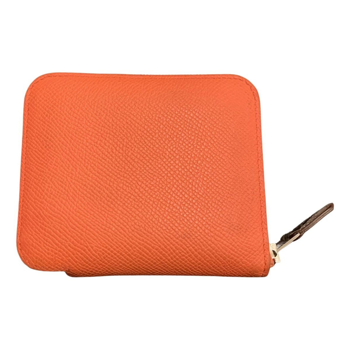 Silk'in leather wallet
