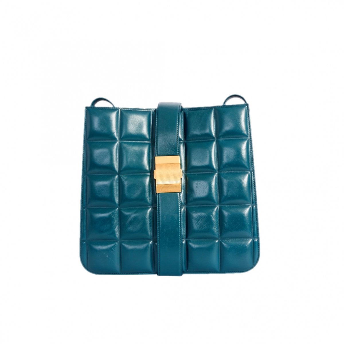 Marie Padded leather handbag