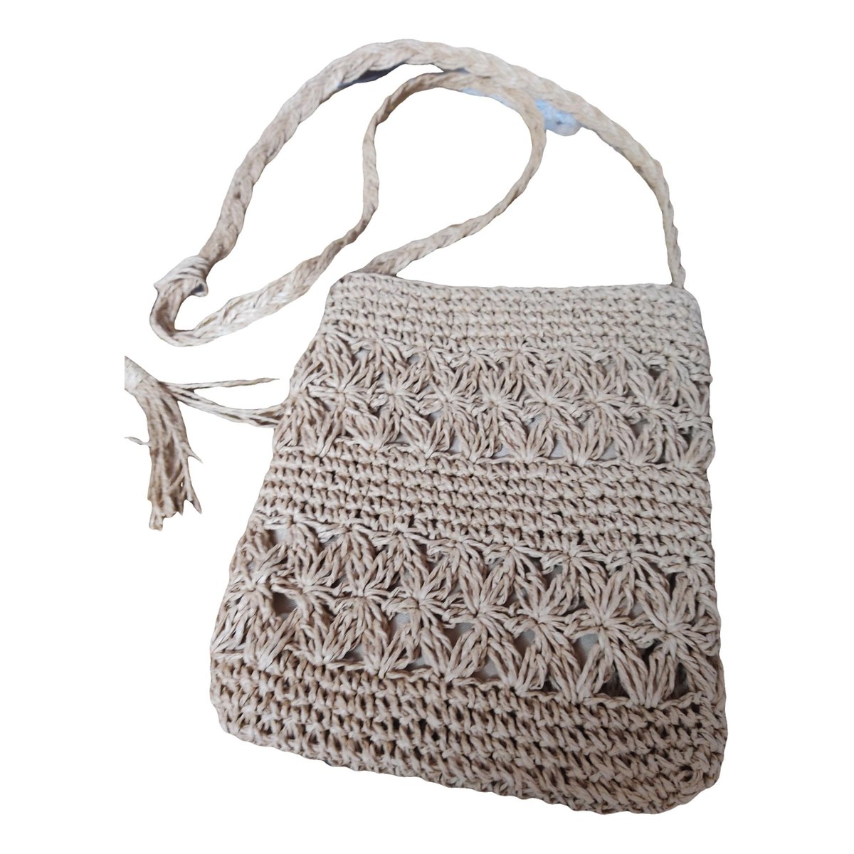 Crochet crossbody bag