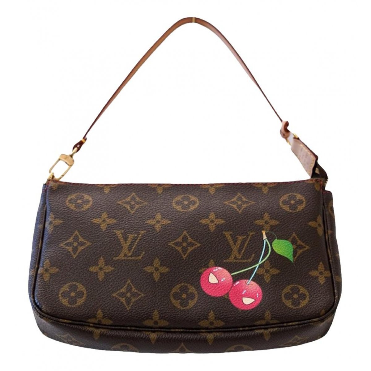 Pochette Accessoire leather handbag
