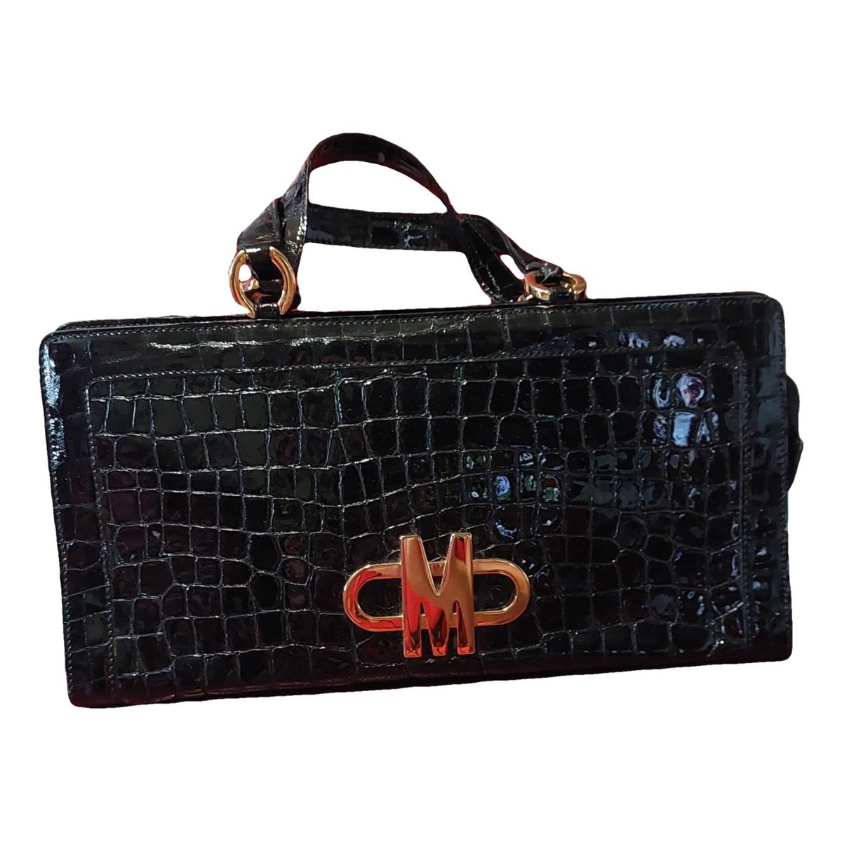 Patent leather mini bag