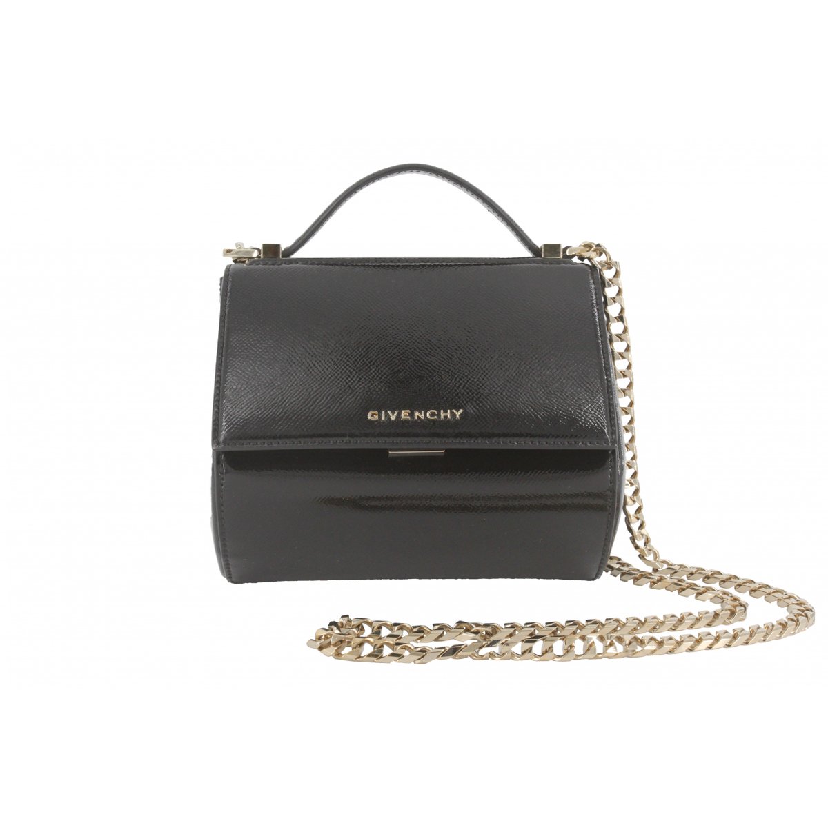 Pandora Box leather handbag